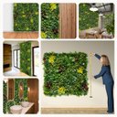 Ver imagem 5 de Placas de Grama Artificial 0,5m² Proteção Uv de Fácil Instalação - Plantas Decorativas para Sala