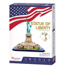 Quebra cabeça 3D Estatua da Liberdade 39 peças - CubicFun - 1