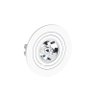 Spot de Embutir Redondo 360º Face Plana Ar70 Gu10 Branco - 1