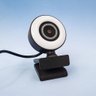 Webcam Usb Full Hd 1080p - com Microfone e Luz Led - 2