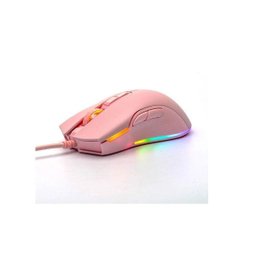 MOUSE GAMER MOTOSPEED V70 ESSENTIAL ROSA 16000DPI RGB - 1