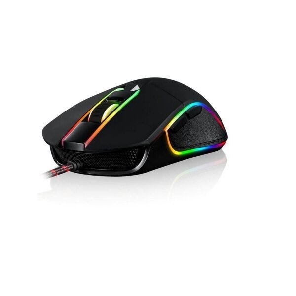 Mouse Gamer Motospeed V30 Preto 7000dpi Rgb 6 Botoes - 2