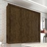 Guarda Roupa 3 Portas 4 Gavetas Panamá Sallêto Cor:cinamomo - 10