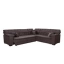 Ver imagem 4 de Sofá Magno 2.57x2.57m de Canto, Retrátil e Reclinável - Marrom