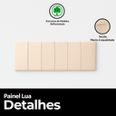 Ver imagem 3 de Cabeceira Painel Casal King de Cama Box Estofada Lua 195 Cm Veludo