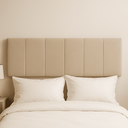 Ver imagem 1 de Cabeceira Painel Casal King de Cama Box Estofada Lua 195 Cm Veludo
