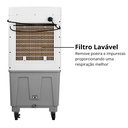 Ver imagem 5 de Combo Climatizador de Ar Frio Portátil Itatiaia 20 Litros 4 em 1 127V - Resfria, Umidifica, Filtra,