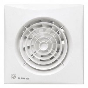 Kit Exaustor Banheiro Silent-100Cz 110V +5M Duto+Grelha Gvaf