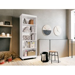 Armário Multiuso Roma 2 Portas Sapateira / Lavanderia 1,90 Altura - 3