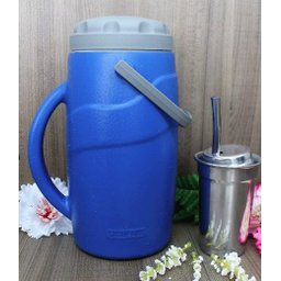 Kit Tererê Copo D Alumínio + Bomba + Jarra Térmica 2 Litros - 3