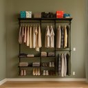 Ver imagem 1 de Closet Aberto Modulado Solteiro 205cm Legacy Preto