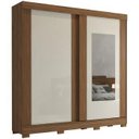 Ver imagem 1 de Guarda-Roupa Roupeiro Panan Ilheus 2 Portas 3 Gavetas com Espelho