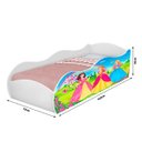 Ver imagem 2 de CAMA CARRO INFANTIL PRINCESAS ENCANTADA