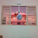 Ver imagem 1 de Suporte para Instalar Ventilador de Mesa no Teto Parede e Janela Fixo ABL VENTILADOR DE JANELA