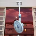 Ver imagem 5 de Suporte para Instalar Ventilador de Mesa no Teto Parede e Janela Fixo ABL VENTILADOR DE JANELA