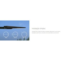 Luminária Solar Intelbras Sli 1600 15W/1600Lm - 8 Luminária Solar Intelbras Sli 1600 15W/1600Lm - 8