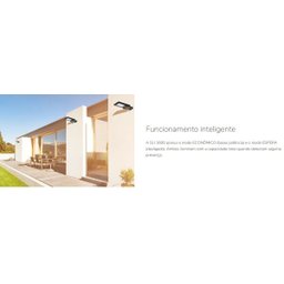 Luminária Solar Intelbras Sli 1600 15W/1600Lm - 10 Luminária Solar Intelbras Sli 1600 15W/1600Lm - 10