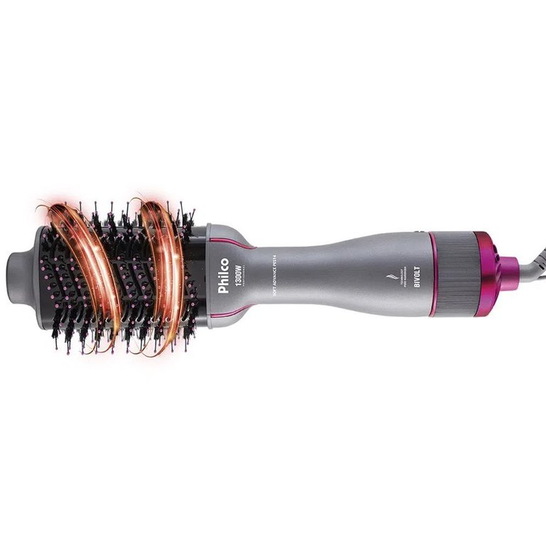 Escova Secadora Soft Advance Pes14 - 2 Velocidades Philco - Estilo e Praticidade