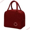 Bolsa Térmica para Marmita Lunch Bag Vinho - Brivilas - 1