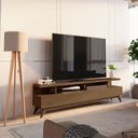 Ver imagem 1 de Rack para Tv até 72 Polegadas 180cm 100% Mdf Yucca CabeCasa MadeiraOriginals