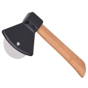 Cortador de Pizza Machado Machadinha aço inox - Preto