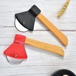 Cortador de Pizza Machado Machadinha aço inox - Preto - 2
