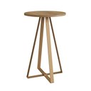 Ver imagem 2 de Mesa Lateral de Apoio com Pés Metálicos 40x40cm 27939 Artesano - Hanover/dourado