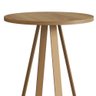 Mesa Lateral de Apoio com Pés Metálicos 40x40cm 27939 Artesano - Hanover/dourado - 3