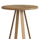 Ver imagem 3 de Mesa Lateral de Apoio com Pés Metálicos 40x40cm 27939 Artesano - Hanover/dourado
