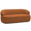 Ver imagem 7 de Sofá 2 Lugares Orgânico Sala de Estar Living 140cm Carmen F04 Bouclê Terracota - Lyam Decor