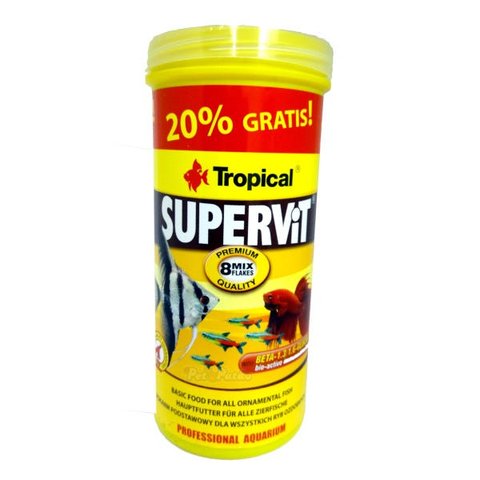 TROPICAL SUPERVIT FLAKES 100G + BONUS 20% ( TOTAL 120G ) - UN