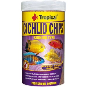 TROPICAL CICHLID CHIPS 130G