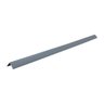 Cantoneira L Pvc Protetor de Canto 25x25mm Barra 300cm 15 Un Zapinplast - Cinza Cinza - 5