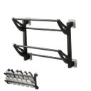 Ver imagem 1 de Suporte Organizador Sapatos Toalhas Sandalias Parede Banheiro Quarto Closet Lavanderia Sala Casa Mul