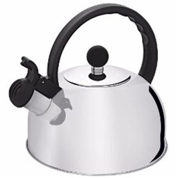 Chaleira Hércules Plaza 2 Litros com Apito, em Aço Inox - 1