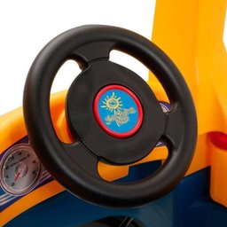 Carrinho Infantil Alça Empurrador Passeio Velotrol Super Pop - 8