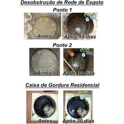 Ecomix G 2kg - Desentupidor, Limpa Fossas, Caixas de Gordura - 2