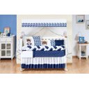 Ver imagem 1 de Jogo Protetor De Berço Menino 11 Peças Marinho