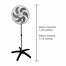 Ventilador de Coluna Branco 50cm 220w Bivolt Grade Plástica - 2