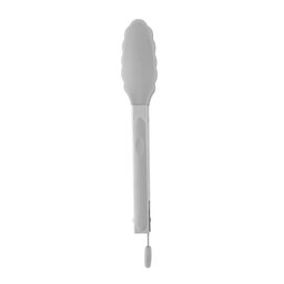 Pinça de Silicone com Cabo de Aço Inox Cinza 28,5cm - Lyor - 2
