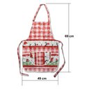 Ver imagem 3 de Avental Tecido de Cozinha com Bolso - Panami - Formiguinhas