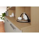 Ver imagem 3 de Kit de Cozinha Compacta Nobreza C- 5 Portas e 2 Gavetas 160cm Carvalho-cinza - Nesher