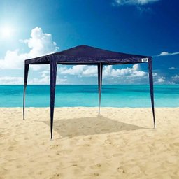 Tenda Gazebo Mor Rafia 3mx3m - 3