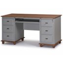 Ver imagem 5 de Escrivaninha Linz 6 Gavetas 80 X 176 X 50 Cm (a X L X P)