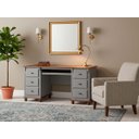 Ver imagem 1 de Escrivaninha Linz 6 Gavetas 80 X 176 X 50 Cm (a X L X P)