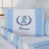 Kit Berço Trança Urso Príncipe Azul Claro- 10 Peças - 3