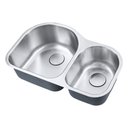 Ver imagem 2 de Cuba de Cozinha Aço Inox 1mm Escovado C205 78,2x49,5x22,8 Cm