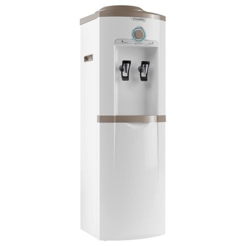 Bebedouro de Coluna Esmaltec Egc35b 1,8 Litros 127v Branco com Compressor e Termostato