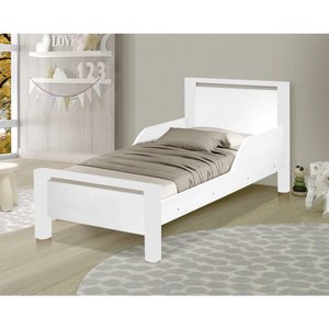Mini Cama Infantil Montessoriana - Branca