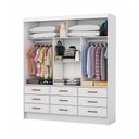 Ver imagem 2 de Closet Casal Sevilha 9 Gavetas Mdp Carioca Móveis